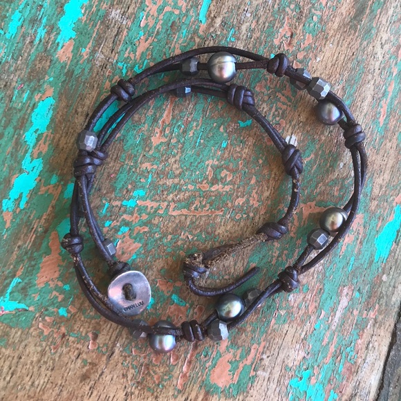 Sold ✨✨Chan Luu wrap bracelet with pearls - Picture 3 of 6